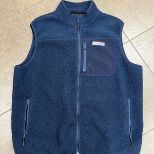 Mens Vineyard Vines Marthas Vineyard Fleece Vest - XLT